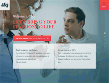 Tablet Screenshot of itq.nl